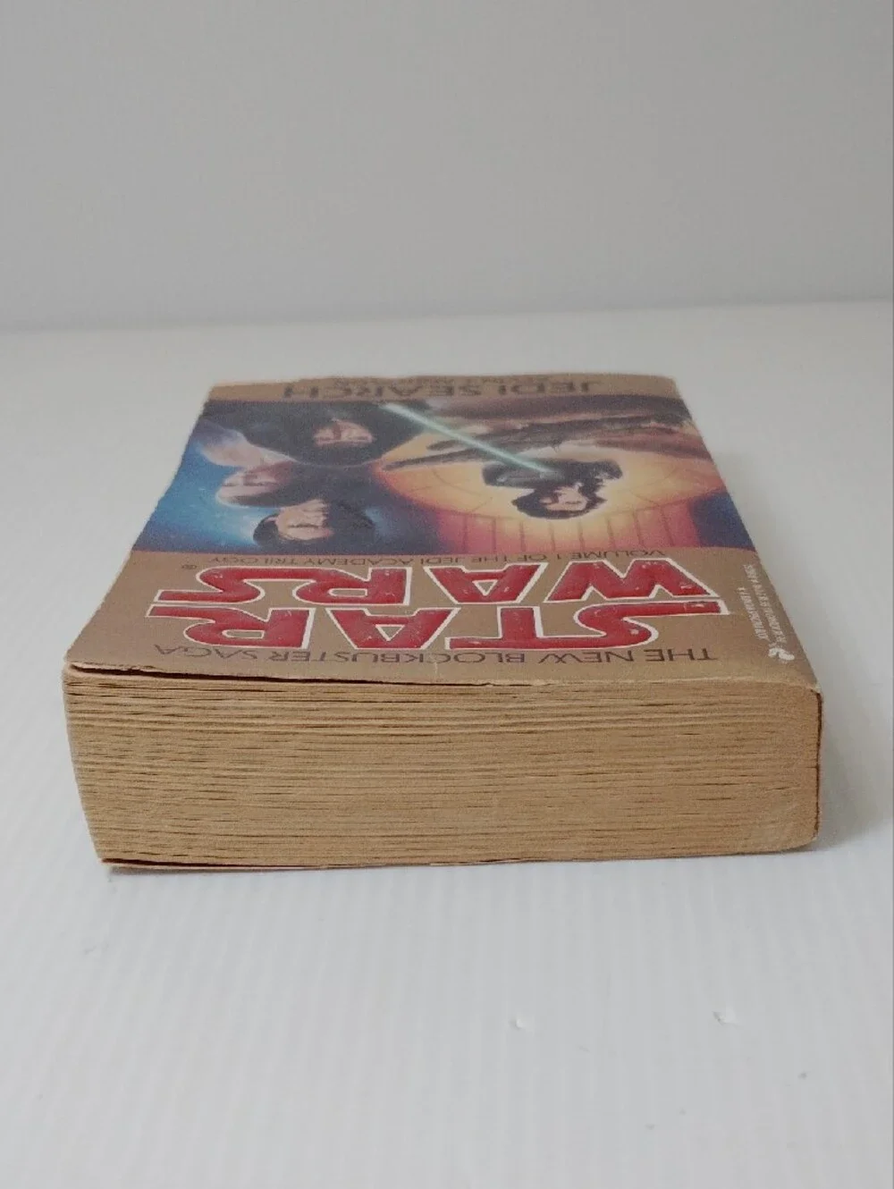 8 For $8 Star Wars Jedi Search Paperback – Red Logo, Gold/Cream Cover Art